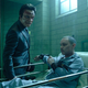 Dominic West (Jigsaw) and Doug Hutchison (Jim).